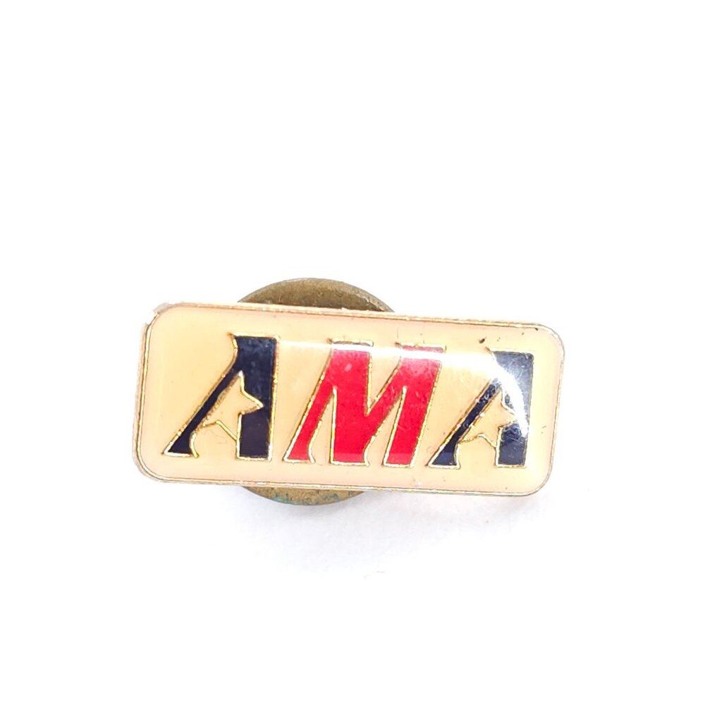 Vintage AMA Member Pin American Motorcycle Association